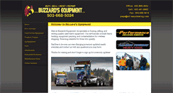 Desktop Screenshot of buzzardsequipment.net